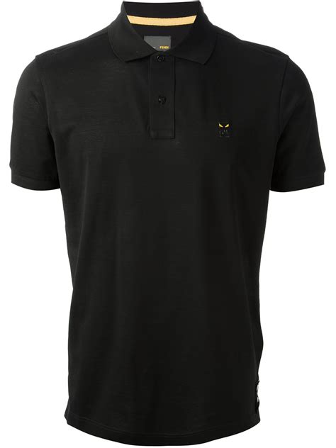 fendi mens short sleeved polo shirts|Fendi men's t shirt sale.